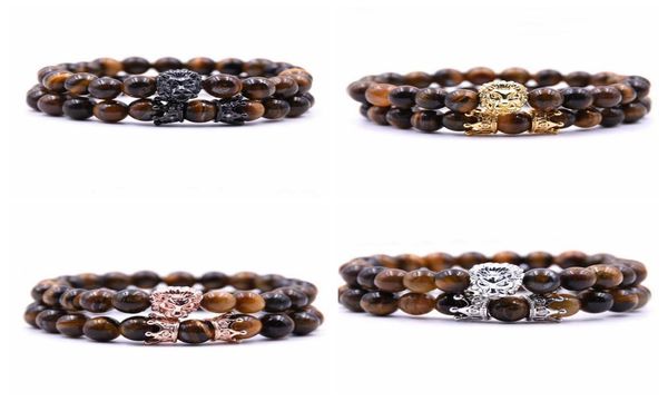 2 pcsset animal king lion head tiger eye bracelet black natural stone crown couple braclet sets for men hand jewelry accessories1852425
2 pcsset animal king lion head tiger eye bracelet black natural stone crown couple braclet sets for men hand jewelry accessories1852425