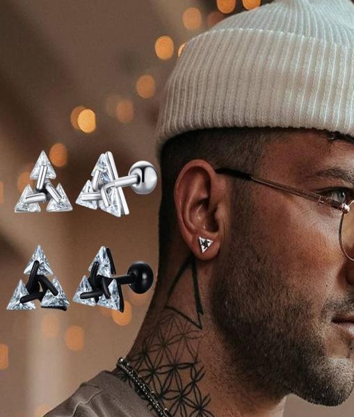 men stud earring charm triangle pierced crystal zircon stud earringsstainless steel tiny minimalist studs for mens women jewelry6349460, Golden
men stud earring charm triangle pierced crystal zircon stud earringsstainless steel tiny minimalist studs for mens women jewelry6349460, Golden