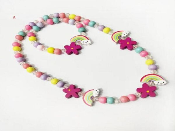 5 styles kids necklace sets rainbow charm beads bracelet accessory colorful beads bird flower kids girl birthday jewelry gift7741976, Red;brown
5 styles kids necklace sets rainbow charm beads bracelet accessory colorful beads bird flower kids girl birthday jewelry gift7741976, Red;brown