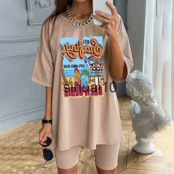 women's t-shirt 1pcs white tees summer casual oversized tee surfing santa monica california womens retro style t-shirt vacation beach s
women's t-shirt 1pcs white tees summer casual oversized tee surfing santa monica california womens retro style t-shirt vacation beach s