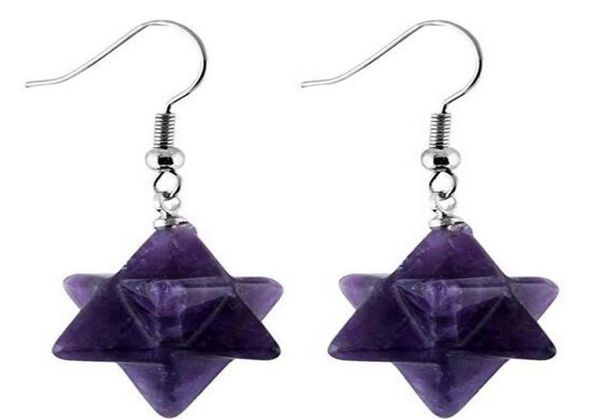boho silver plated natural stone pink crystal merkaba dangle drop earrings ear hook earring reiki fashion women jllcry1630701, Black
boho silver plated natural stone pink crystal merkaba dangle drop earrings ear hook earring reiki fashion women jllcry1630701, Black