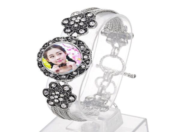 button bracelet for sublimation women flower bracelets for woman transfer printing jewelry customized diy gift6430140, Black
button bracelet for sublimation women flower bracelets for woman transfer printing jewelry customized diy gift6430140, Black