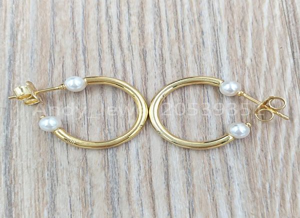 small batala earrings stud in gold vermeil with pearl bear jewelry 925 sterling fits european jewelry style gift andy jewel 9185438357052, Golden;silver
small batala earrings stud in gold vermeil with pearl bear jewelry 925 sterling fits european jewelry style gift andy jewel 9185438357052, Golden;silver