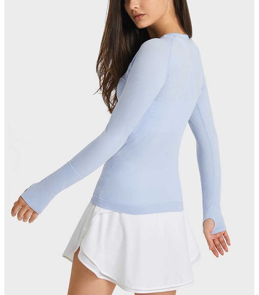 sport yoga women's t shirt breathable quick dry yoga fitness crop blouses long sleeve wear cropped gym workout female l-23 ll-2023
sport yoga women's t shirt breathable quick dry yoga fitness crop blouses long sleeve wear cropped gym workout female l-23 ll-2023