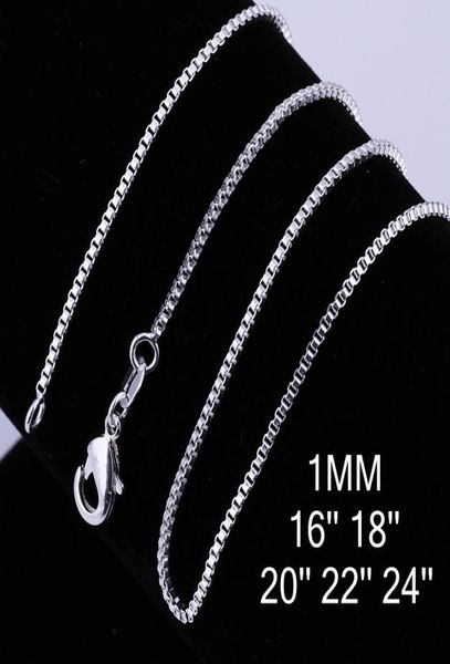 1mm box chains necklaces women men 925 sterling silver lobster clasp chain fit pendant fashion diy jewelry accessories 16 18 20 223558473
1mm box chains necklaces women men 925 sterling silver lobster clasp chain fit pendant fashion diy jewelry accessories 16 18 20 223558473