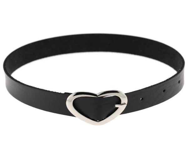 gothic metal heart love choker necklace pin buckle adjustable leather pu women collar bracelet bangle cuff fashion jewelry4720114, Golden;silver
gothic metal heart love choker necklace pin buckle adjustable leather pu women collar bracelet bangle cuff fashion jewelry4720114, Golden;silver