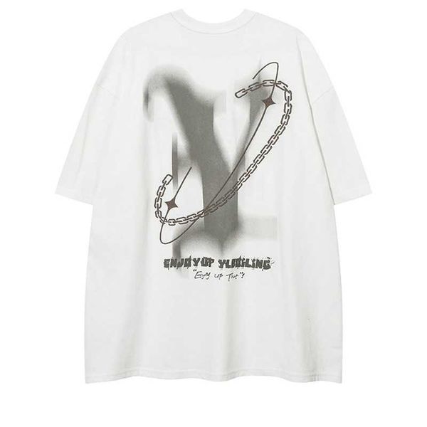 american retro china-chic street t-shirt men ins trendy brand fashion letter short sleeve summer loose couple costume half sleeve 11y83, White;black
american retro china-chic street t-shirt men ins trendy brand fashion letter short sleeve summer loose couple costume half sleeve 11y83, White;black