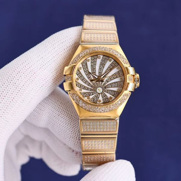 constellation luxury diamond goddess watch self-winding movement south african round diamond 48 hours storage kinetic energy made of steel b, Slivery;brown
constellation luxury diamond goddess watch self-winding movement south african round diamond 48 hours storage kinetic energy made of steel b, Slivery;brown