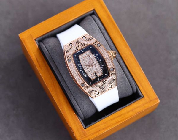 fantastic diamond r i c h a r d luxury super style female wrist watches rm007 rm07-01 montre designer high-end quality iced out bezel for wo, Slivery;brown
fantastic diamond r i c h a r d luxury super style female wrist watches rm007 rm07-01 montre designer high-end quality iced out bezel for wo, Slivery;brown