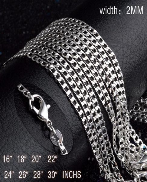 kasanier whole 20pcs 925 silver necklace solid 2mm 16 30 inches fashion jewelry necklaces men039s and women039s party 4660990
kasanier whole 20pcs 925 silver necklace solid 2mm 16 30 inches fashion jewelry necklaces men039s and women039s party 4660990