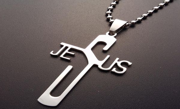 10pcs stainless steel english letter jesus cross necklace personality christian faith lucky mother men039s family gifts jewelry1350053, Silver
10pcs stainless steel english letter jesus cross necklace personality christian faith lucky mother men039s family gifts jewelry1350053, Silver