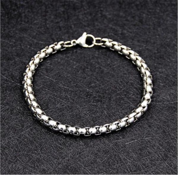 whole 4mm 6mm 316l stainless steel square pearl chain bracelet length 21cm fashion men039s party jewelry 1251492, Black
whole 4mm 6mm 316l stainless steel square pearl chain bracelet length 21cm fashion men039s party jewelry 1251492, Black