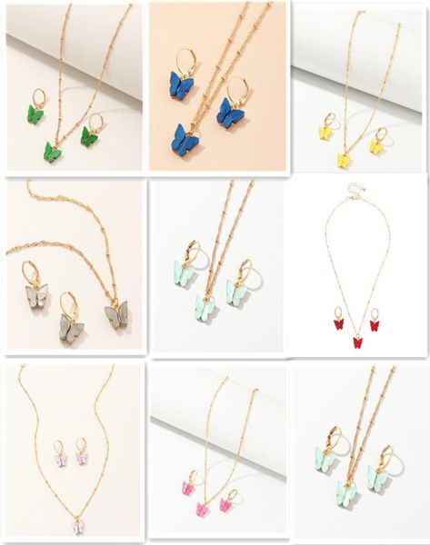20pcslot lovely butterfly pendant necklaces and earrings set for women girls fashion elegant party jewelry gift8370209, Silver
20pcslot lovely butterfly pendant necklaces and earrings set for women girls fashion elegant party jewelry gift8370209, Silver