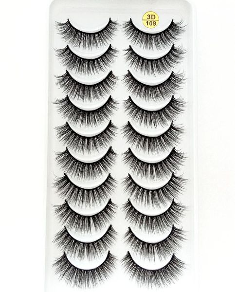 2019 new 10 pairs 100 real mink eyelashes 3d natural false eyelashes mink lashes soft eyelash extension makeup kit cilios 3d1096559510
2019 new 10 pairs 100 real mink eyelashes 3d natural false eyelashes mink lashes soft eyelash extension makeup kit cilios 3d1096559510