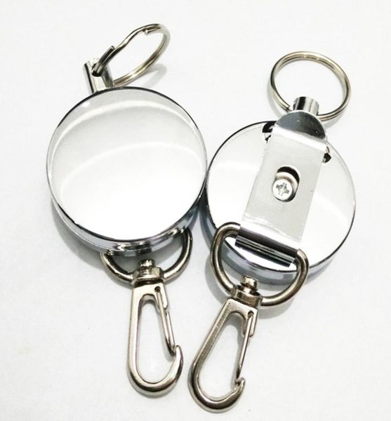 new retractable pull key ring id badge lanyard name tag card holder recoil reel belt clip metal housing metal covers c6743326143, Slivery;golden
new retractable pull key ring id badge lanyard name tag card holder recoil reel belt clip metal housing metal covers c6743326143, Slivery;golden