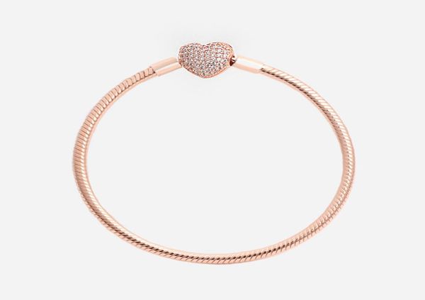 luxury fashion 18k rose gold cz diamond heart bracelets original box for 925 silver smooth snake chain bracelet dff04405739776, Golden;silver
luxury fashion 18k rose gold cz diamond heart bracelets original box for 925 silver smooth snake chain bracelet dff04405739776, Golden;silver