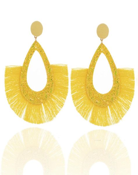 crossborder special offer for new bohemian exaggerated tassel earrings creative personality geometric drop openwork with diamond 6023850, Silver
crossborder special offer for new bohemian exaggerated tassel earrings creative personality geometric drop openwork with diamond 6023850, Silver