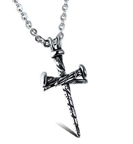 vintage titanium steel casting men039s pendant nail necklace fashion hipster cross necklace9599104, Silver
vintage titanium steel casting men039s pendant nail necklace fashion hipster cross necklace9599104, Silver
