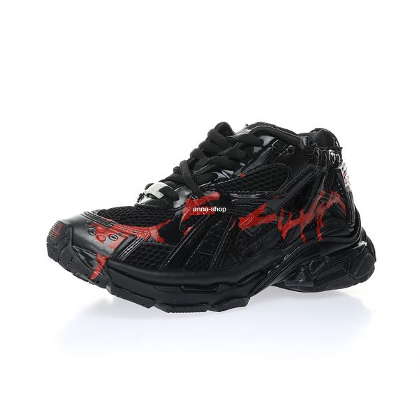 runner sneaker for men's designer sports shoes mens luxury running shoe women's sneakers womens trainers women paris men casual sn, White;red
runner sneaker for men's designer sports shoes mens luxury running shoe women's sneakers womens trainers women paris men casual sn, White;red