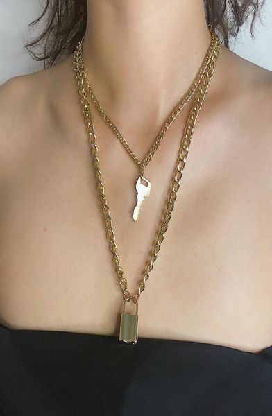 women fashion pendant necklace key and lock pattern dancer rap hiphop punk stainless steel link chain statement charm jewelry gift2117696, Silver
women fashion pendant necklace key and lock pattern dancer rap hiphop punk stainless steel link chain statement charm jewelry gift2117696, Silver