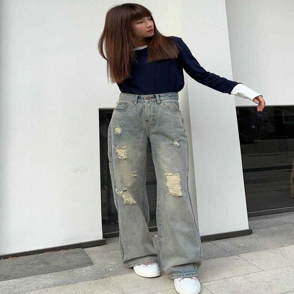 2023 designer womens jeans female retro designer jeans women's jacket female milan runway designer dress casual long-sleeved clothing s, Blue
2023 designer womens jeans female retro designer jeans women's jacket female milan runway designer dress casual long-sleeved clothing s, Blue