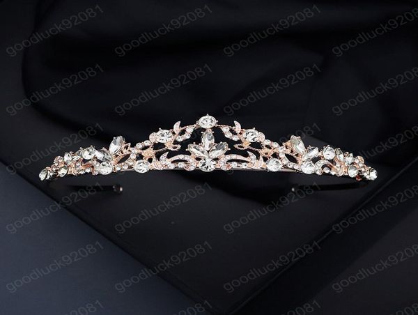 vintage rose gold color rhinestone crown water drop shape tiara luxury handmade women headband bride hair accessories1244157, White;golden
vintage rose gold color rhinestone crown water drop shape tiara luxury handmade women headband bride hair accessories1244157, White;golden