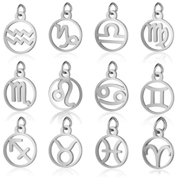 stainless steel round shape 12 constellations zodiac diy charms fashion making accessroies bracelet necklace pendant 2424153, Bronze;silver
stainless steel round shape 12 constellations zodiac diy charms fashion making accessroies bracelet necklace pendant 2424153, Bronze;silver