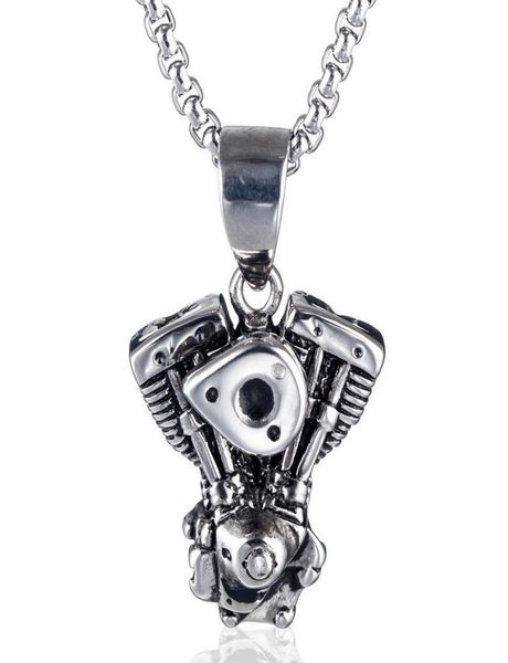 engine motorcycle biker necklace personalized punk hip hop pendant necklaces for men and women stainless steel chain3591713, Silver
engine motorcycle biker necklace personalized punk hip hop pendant necklaces for men and women stainless steel chain3591713, Silver
