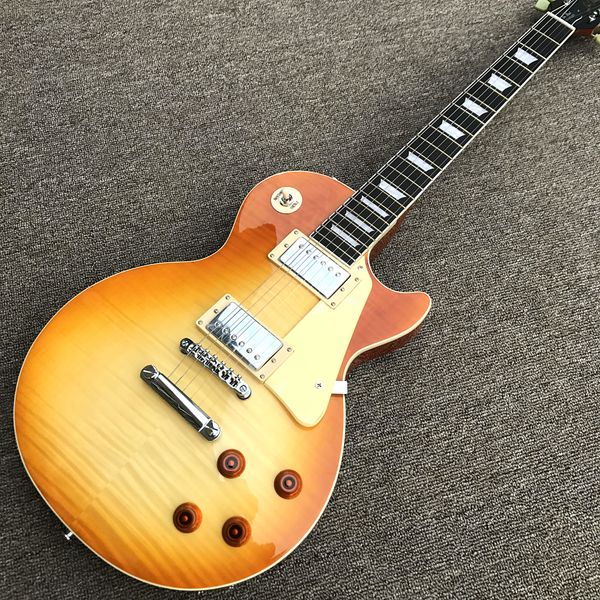 custom shop, stendan light yellow electric guitar, ebony fingerboard, chrome hardware, ing
custom shop, stendan light yellow electric guitar, ebony fingerboard, chrome hardware, ing