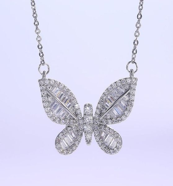 ins simple style women necklace charm butterfly zirconia pendant outdoor travel sweet girl necklaces solid color brass rhinestone 9029687, Silver
ins simple style women necklace charm butterfly zirconia pendant outdoor travel sweet girl necklaces solid color brass rhinestone 9029687, Silver