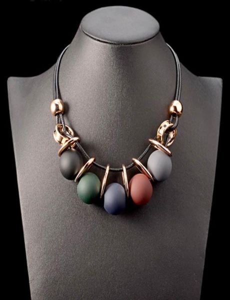black leather chain plastic gem statement choker necklace pendant party jewelry gift collier vintage maxi necklace3273170, Golden;silver
black leather chain plastic gem statement choker necklace pendant party jewelry gift collier vintage maxi necklace3273170, Golden;silver