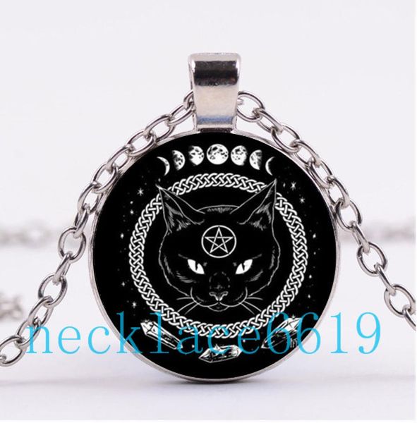 10pcs pentagram black cat wicca necklacependantchristmas giftbirthday giftcabochon glass necklacesilverblack jewelry r9738201943, Silver
10pcs pentagram black cat wicca necklacependantchristmas giftbirthday giftcabochon glass necklacesilverblack jewelry r9738201943, Silver