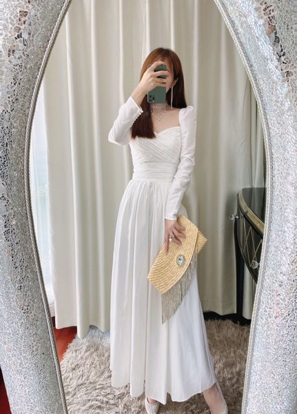 auths-elf portrait collection small high waist long sleeve fairy long dress, Black;gray
auths-elf portrait collection small high waist long sleeve fairy long dress, Black;gray