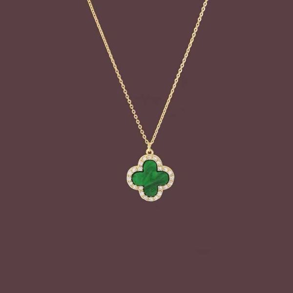 van clover necklace designer 18k four-leaf clover necklace women's gold with diamonds netflix with the same hundred colorless collar ch, Silver
van clover necklace designer 18k four-leaf clover necklace women's gold with diamonds netflix with the same hundred colorless collar ch, Silver