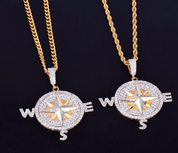compass shape necklace pendants gold silver color iced cubic zircon men039s hip hop jewelry with rope chain5243775
compass shape necklace pendants gold silver color iced cubic zircon men039s hip hop jewelry with rope chain5243775