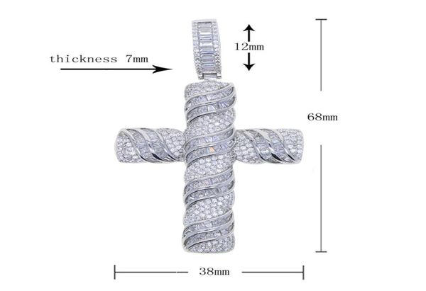 new styles silver cross pendant necklace with cz paved hip hop necklaces jewery with rope chain tennis chains for women men punk s9480461
new styles silver cross pendant necklace with cz paved hip hop necklaces jewery with rope chain tennis chains for women men punk s9480461