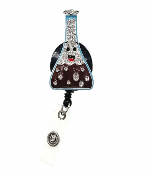 10pcslot crystal beaker retractable badge reel laboratory bottle id badge holder for nurse gift4367246, Gray
10pcslot crystal beaker retractable badge reel laboratory bottle id badge holder for nurse gift4367246, Gray