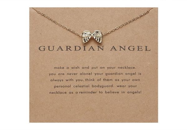 guardian angel paper card wing combine gold necklace exquisite ma039am ornaments5512634, Silver
guardian angel paper card wing combine gold necklace exquisite ma039am ornaments5512634, Silver