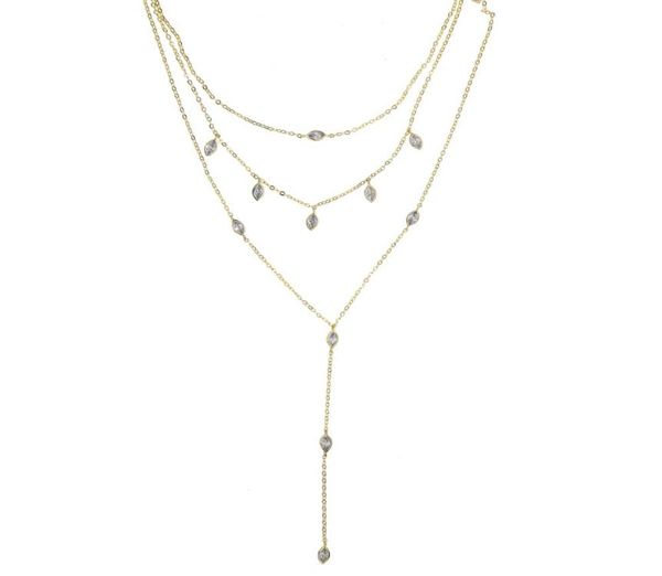 2018 fashion three layers tiny tear water drop long chain necklaces for women ladies pave shiny cz luxury weddin1490166, Silver
2018 fashion three layers tiny tear water drop long chain necklaces for women ladies pave shiny cz luxury weddin1490166, Silver