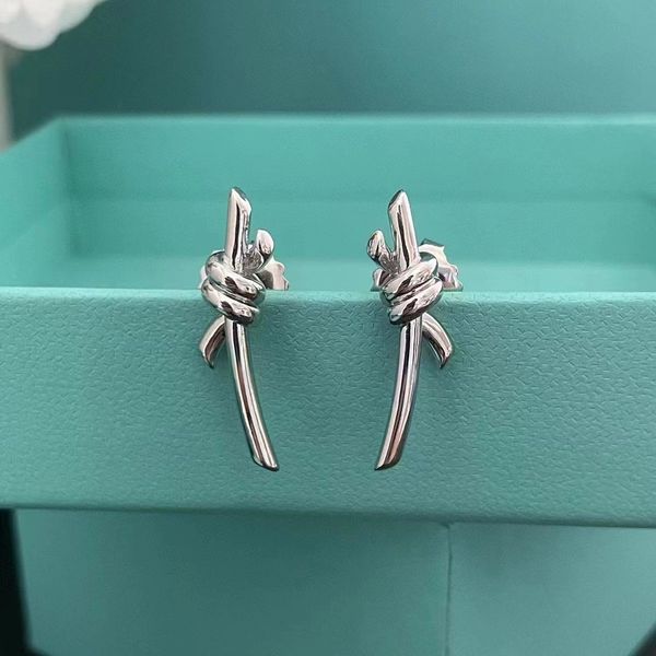 tiffanyy earrings s925 sterling silver cute designer knotted single row diamond k gold earrings for women's sparkling crystal sweet lov, Golden
tiffanyy earrings s925 sterling silver cute designer knotted single row diamond k gold earrings for women's sparkling crystal sweet lov, Golden