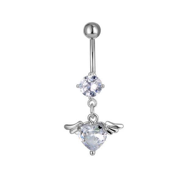 d0617 heart zircon belly navel ring clear 8mm shape 14 ga 10mm length6234447, Silver
d0617 heart zircon belly navel ring clear 8mm shape 14 ga 10mm length6234447, Silver