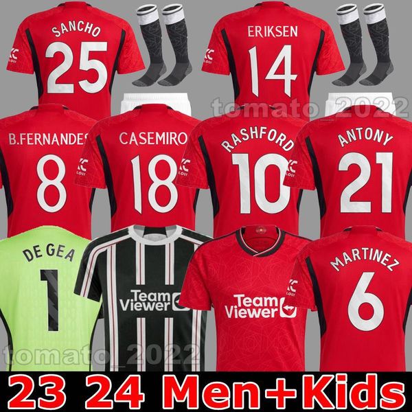 23 24 sancho soccer jerseys fans player antony eriksen b.fernandes rashford football shirt 2023 2024 casemiro elanga mans utds varane maguir, Black;yellow
23 24 sancho soccer jerseys fans player antony eriksen b.fernandes rashford football shirt 2023 2024 casemiro elanga mans utds varane maguir, Black;yellow