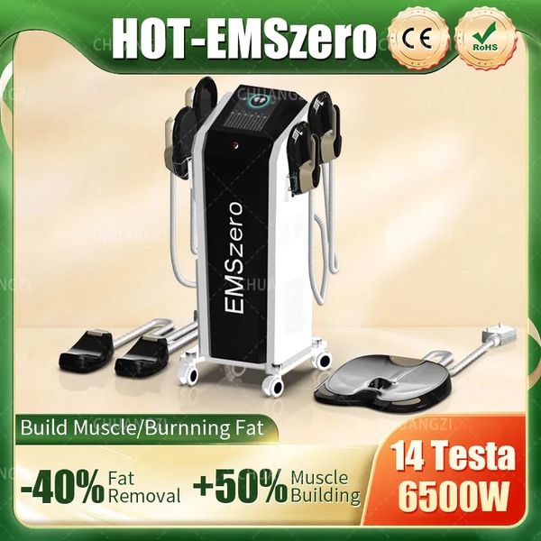 2023 new emslim neo dls emszero 6500w 14 tesla muscle boby sculpting machine equipped with 4 rf handles
2023 new emslim neo dls emszero 6500w 14 tesla muscle boby sculpting machine equipped with 4 rf handles