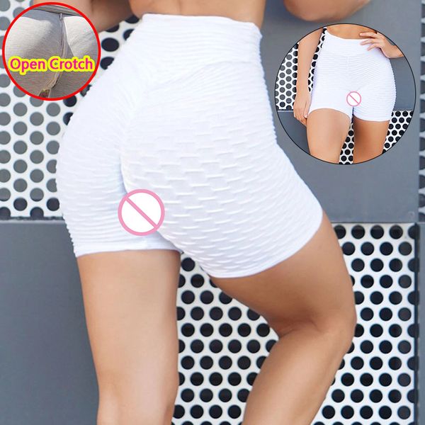 woman open crotch leggings yoga with hidden zippers push up skinny crotchless mini pants sport elastic breathable erotic shorts, Black
woman open crotch leggings yoga with hidden zippers push up skinny crotchless mini pants sport elastic breathable erotic shorts, Black