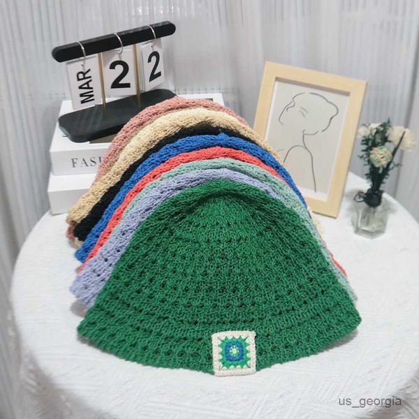 caps 2023 flower crochet bucket hat women spring summer handmade knit beanies cute soft thin cap r230627, Blue;gray
caps 2023 flower crochet bucket hat women spring summer handmade knit beanies cute soft thin cap r230627, Blue;gray