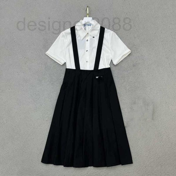 basic & casual dresses designer summer new school sweet age reducing academy style short sleeve shirt with pleated strap skirt set yso3, Black;gray
basic & casual dresses designer summer new school sweet age reducing academy style short sleeve shirt with pleated strap skirt set yso3, Black;gray