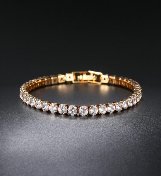 zircon bracelet single row 4mm round full drill tennis chain hip hop jewelry7052770, Golden;silver
zircon bracelet single row 4mm round full drill tennis chain hip hop jewelry7052770, Golden;silver