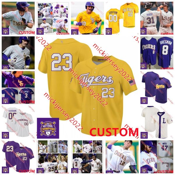 2023 mcws national champs lsu tigers baseball jersey brady neal jared jones gavin dugas jordon thompson paxton kling brayden jobert garrett, Black
2023 mcws national champs lsu tigers baseball jersey brady neal jared jones gavin dugas jordon thompson paxton kling brayden jobert garrett, Black