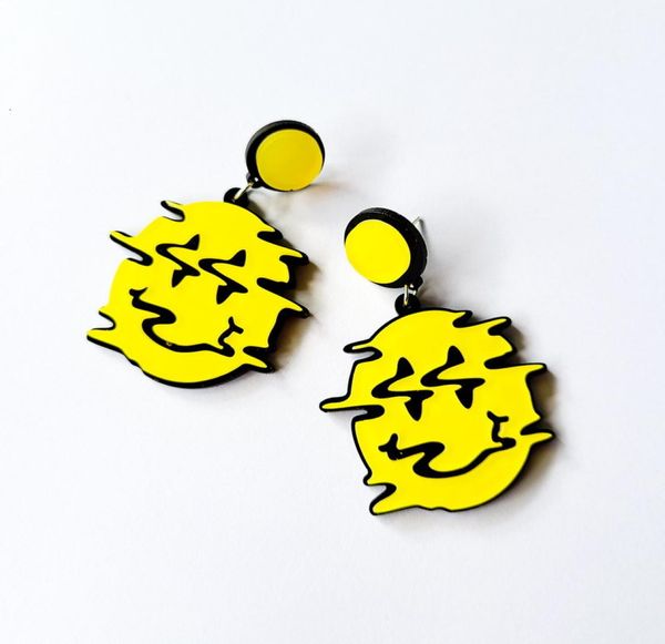 yellow deformation face dangle earring for women trendy acrylic jewelry8972144, Silver
yellow deformation face dangle earring for women trendy acrylic jewelry8972144, Silver