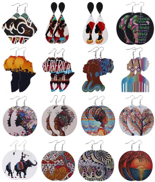 16 pairs african map earrings set colorful painted big hoop lightweight dangle drop earrings natural wooden bohemian statement e2442141, Silver
16 pairs african map earrings set colorful painted big hoop lightweight dangle drop earrings natural wooden bohemian statement e2442141, Silver